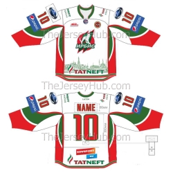 Irbis Kazan VHL 2014-15 Russian Hockey Jersey Light Sergachev