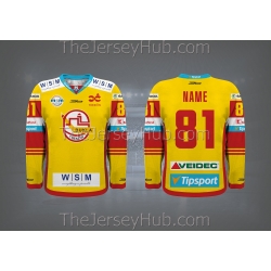 Dukla Trencin Tipsport Extraliga 2017-18 Slovak Hockey Jersey Light