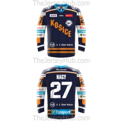 Kosice Tipsport Extraliga 2018-19 Slovak Hockey Jersey Dark