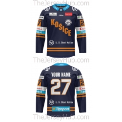 Kosice Tipsport Extraliga 2019-20 Slovak Hockey Jersey Dark