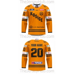 Kosice Tipos Extraliga 2020-21 Slovak Hockey Jersey Light