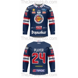 HKm Zvolen Tipos Extraliga 2020-21 Slovak Hockey Jersey Dark