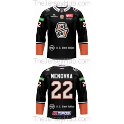 Kosice Tipos Extraliga 2022-23 Slovak Hockey Jersey Dark