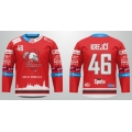 HC White Tigers Liberec 2013-14 Czech Extraliga #1 Goalie Czech Hockey  Jersey Dark