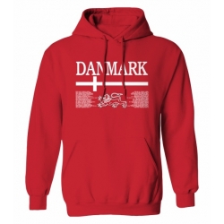 Team Denmark Hooded Sweatshirt Dark 1