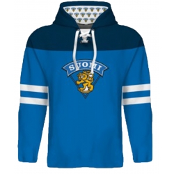 Team Finland Hooded Sweatshirt Dark 3