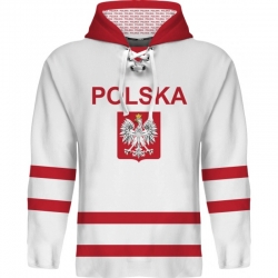 Team Poland Polska Hooded Sweatshirt LIght 1