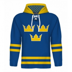 Team Sweden Hooded Sweatshirt Dark 2