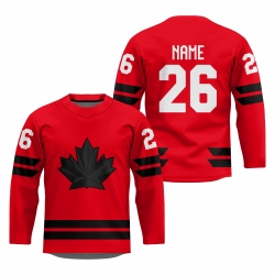 Team Canada 2026 Hockey Jersey Dark