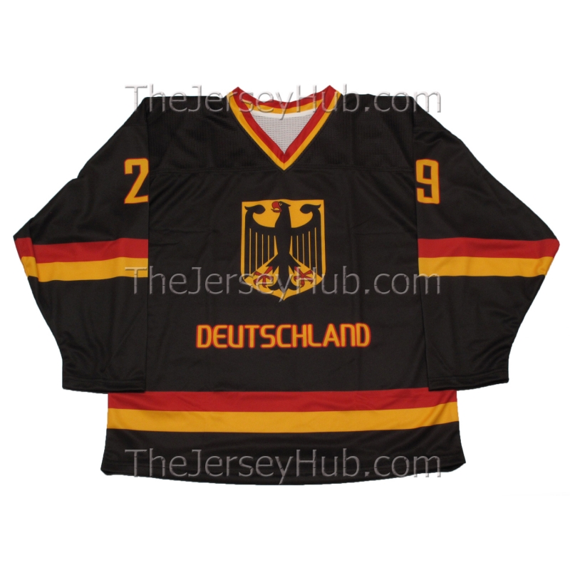 DEUTSCHLAND (GERMANY) White Ice Hockey Jersey - PRIDE EDITION