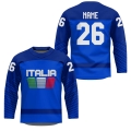Team Italy Italia 2026 Hockey Jersey Dark