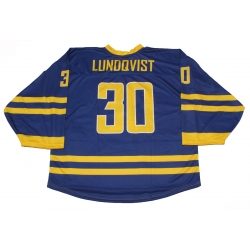 Team Sweden Hockey Jersey H. Lundqvist Dark