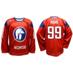 Team Norway 1 Hockey Jersey Dark