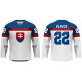 Team Slovakia 2022 Hockey Jersey Light
