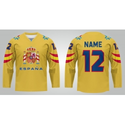 Team Spain Hockey Jersey Light