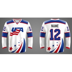 Team USA Hockey Jersey Light 3