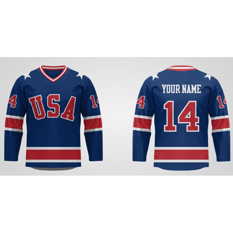 Usa 1980 hotsell hockey jersey