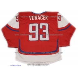 Team Czech Republic Jakub Voracek Hockey Jersey Dark