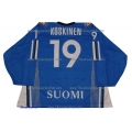 Team Finland Goalie Hockey Jersey Mikko Koskinen Dark