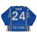 Team Finland Hockey Jersey Kaapo Kakko Dark