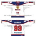 Team Russia 2005-06 Euro Tour Russian Hockey Jersey Light