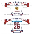 Team Russia 2012-13 Russian Hockey Jersey Light