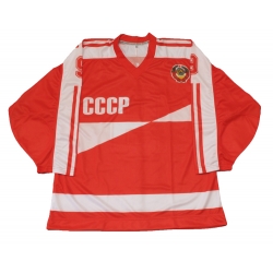 Team USSR 1986 Soviet Russian Hockey Jersey Krutov Dark