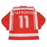 Team USSR 1986 Soviet Russian Hockey Jersey Larionov Dark