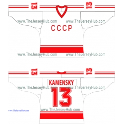 Team USSR 1985 Soviet Russian Hockey Jersey Light