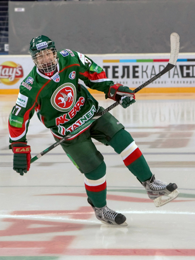 Ak Bars Kazan 2013-14 Russian Hockey Jersey Evgeny Svechnikov Svetchnikov  Dark