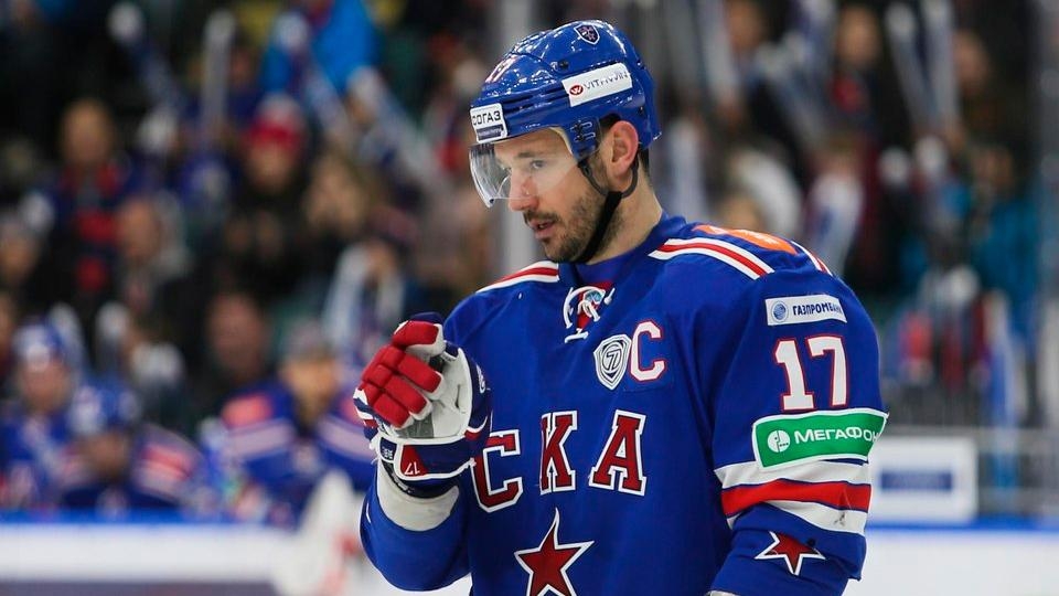 SKA St. Petersburg 2014-15 KHL Hockey Jersey Igor Shestyorkin