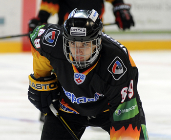 Severstal Cherepovets 2014-15 Russian PRO Hockey Jersey Pavel Buchnevich  #89 Dark