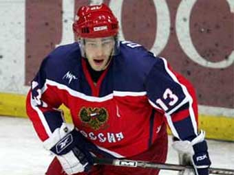 NIKE  PAVEL DATSYUK 2004 Team Russia Olympic Throwback Hockey Jersey